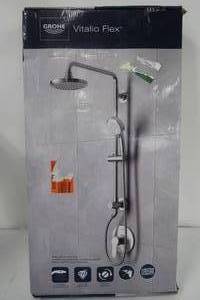 lot 51 image: Grohe Vitalio 5-spray 7 in. Dual Shower Head and Handheld Shower Head in Chrome