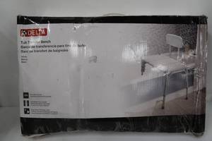 lot 64 image: Delta Adjustable Tub Transfer Bench