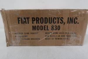 lot 111 image: Fiat Mop Service Basin Faucet in Polished Chrome