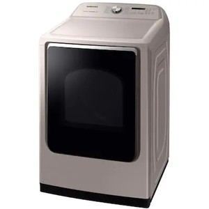 Samsung 7.4-cu ft Gas Dryer (Champagne) ENERGY STAR DVG54R7600C