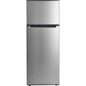 Danby 7.3 cu. ft. Apartment Size Refrigerator - Stainless Steel, DPF073C2BSLDB - Bottom Door Swings Wide.