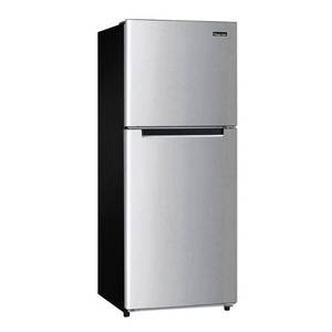 Magic Chef 10.1 cu. ft. Top Freezer Refrigerator in Platinum Steel, HMDR1000ST - NEWNEVER USED