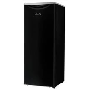 Danby Contemporary Classic 24 in. W 11.0 cu. ft. Freezerless Refrigerator in Black, Counter Depth, DAR110A2MDB. Never InstalledNever Used.