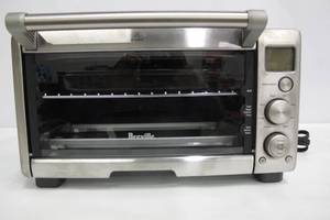 lot 6 image: Breville - the Compact Smart Oven ToasterPizza Oven - Brushed Stainless Steel