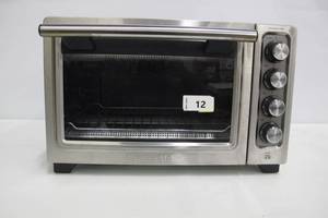 lot 12 image: KitchenAid Refurbished 12 Compact Countertop Oven  Contour Silver