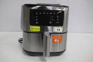 lot 15 image: Insignia - 5-qt. Digital Air Fryer - Stainless Steel