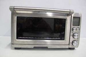 lot 28 image: Breville BOV845BSS Smart Oven Pro Convection Countertop Oven, Brushed Stainless Steel.