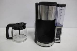 lot 30 image: Ninja - Ninja Coffee 12-Cup Programmable Coffee Brewer CE251 - Silver.