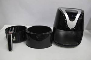 lot 40 image: Insignia - 3.4qt Digital Air Fryer - Black.