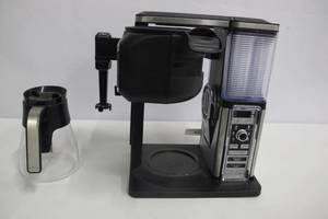 lot 55 image: Ninja 10-Cup Stainless Steel Specialty Coffee Maker - Black.