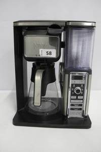 lot 58 image: Ninja 10-Cup Stainless Steel Specialty Coffee Maker - Black.