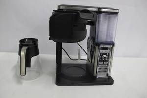 lot 60 image: Ninja 10-Cup Stainless Steel Specialty Coffee Maker - Black.