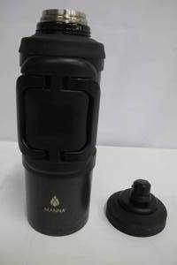 lot 70 image: Manna Titan 1 Gal. Onyx Stainless Steel Vacuum Insulated Jug.