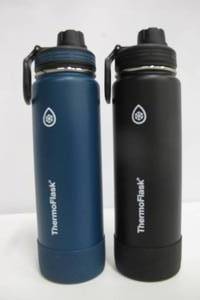 lot 86 image: ThermoFlask 24oz Spout Bottle 2pack, Pine Black.