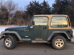 1998 Jeep Wrangler TJ  1 OWNER  4WD  MANUAL