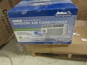 lot 2 image: Norpole 8000 BTU Window AC Unit op...