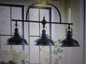 lot 3 image: Niles Hanging Lamp open box Retail ...