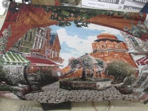 lot 12 image: Tuscan Wall Tapestry open box Retai...