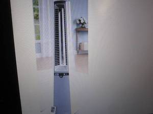 lot 22 image: Lasko Bladeless Tower Fan with Remo...