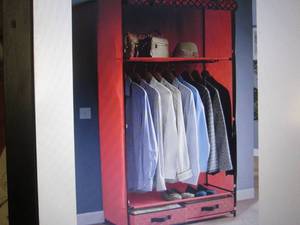 lot 50 image: 2 Drawer Closet open box Retail $49...