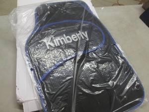 lot 52 image: Personalized 4-Piece Car Mat Set op...