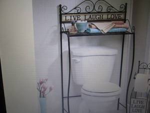 lot 75 image: Live Laugh Love Short Space Saver o...