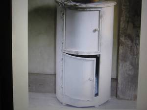 lot 102 image: Half-Moon Cabinet open box Retail $...