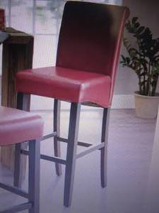 lot 115 image: Set of 2 Hudson Bar Stools open box...