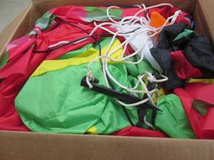 lot 132 image: Holiday Inflatable open box...