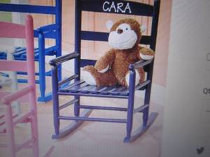 lot 133 image: Childs Rocking Chair open box, per...