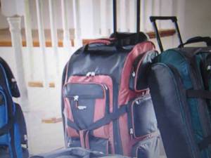 lot 188 image: Multi Pocket Upright Duffel by Trav...