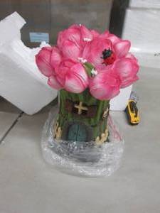 lot 212 image: Solar Fairy House open box...