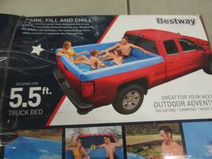 lot 213 image: Bestway Payload Pool 5.5 ft Bed ope...