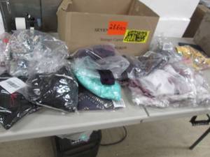 lot 218 image: Box of Assorted NWT Clothing Items...