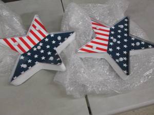 lot 223 image: 2 Lit Stars - 1 bent...