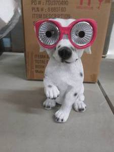 lot 225 image: Solar Dog with Pink Glasses...