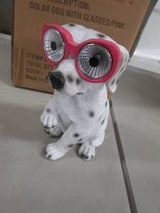lot 226 image: Solar Dog with Pink Glasses...