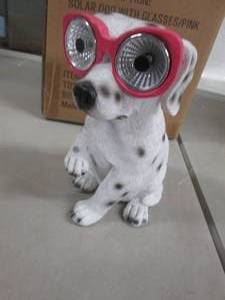 lot 227 image: Solar Dog with Pink Glasses...