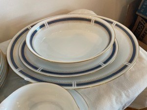 lot 89 image: Noritake Blue Dawn Dishes