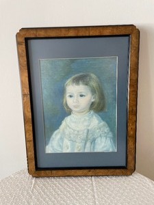 lot 81 image: Beautiful Portrait Print of Child