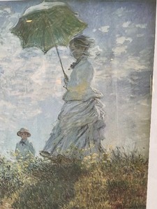 lot 102 image: Madam Monet and Her Son Monet Print