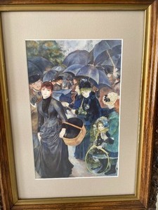 lot 106 image: Stunning Wooden Framed Print