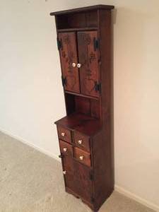 lot 36 image: Handmade Wooden Storage Piece