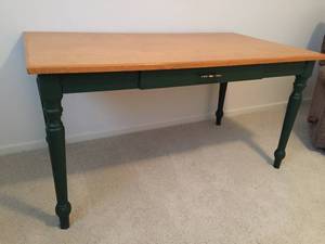 lot 48 image: Wooden Single Drawer Table
