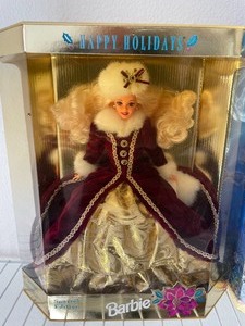 lot 49 image: 3 Special Edition Barbies