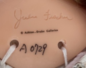 lot 117 image: Delton and Ashton Drake Dolls