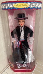 lot 123 image: Dolls of the World Collection Barbies