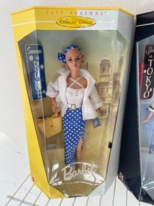 lot 120 image: City Seasons Collectors Edition Barbies