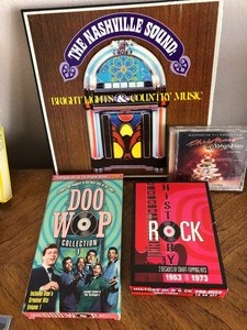 lot 71 image: Variety of Albums, CDs, and DVDs