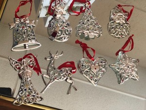 lot 150 image: Lenox Ornaments and More